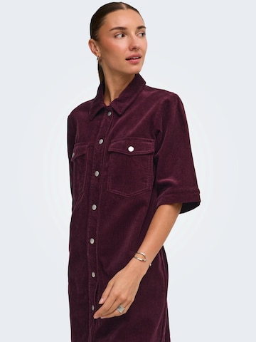 JDY Shirt dress 'JDYSHIRAZ' in Purple