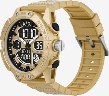 ARMANI EXCHANGE Digital Watch in Gold