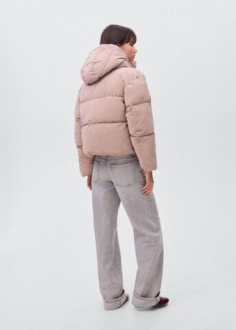 MANGO TEEN Jacke 'Cropi' in Pink