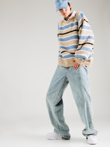 Misspap Loosefit Jeans in Blauw