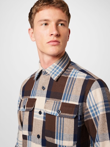 ruda JACK & JONES Standartinis modelis Marškiniai 'DYLAN'
