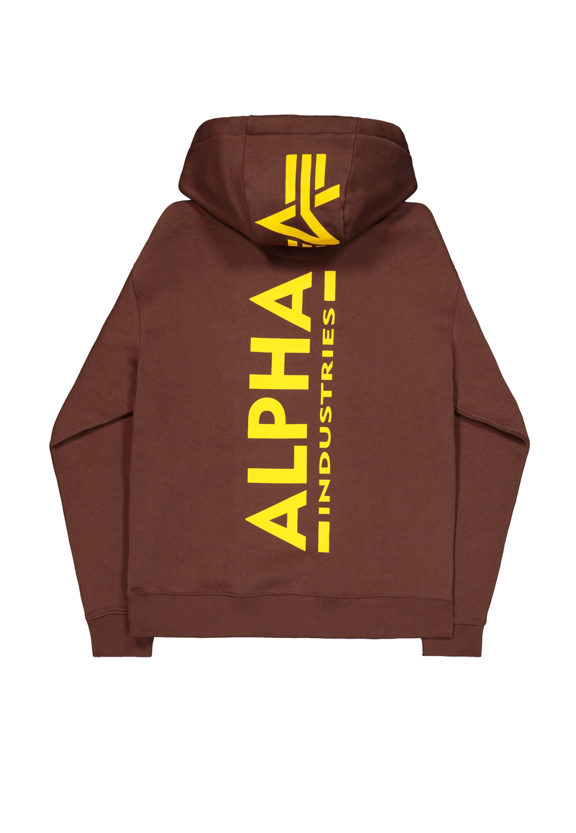ALPHA INDUSTRIES Μπλούζα φούτερ σε καφέ