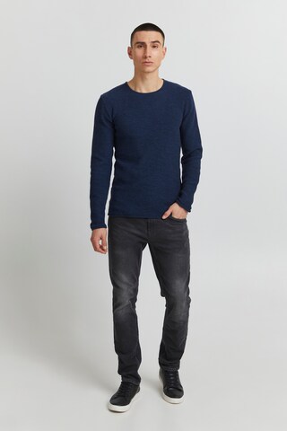 INDICODE JEANS Strickpullover 'Corto' in Blau