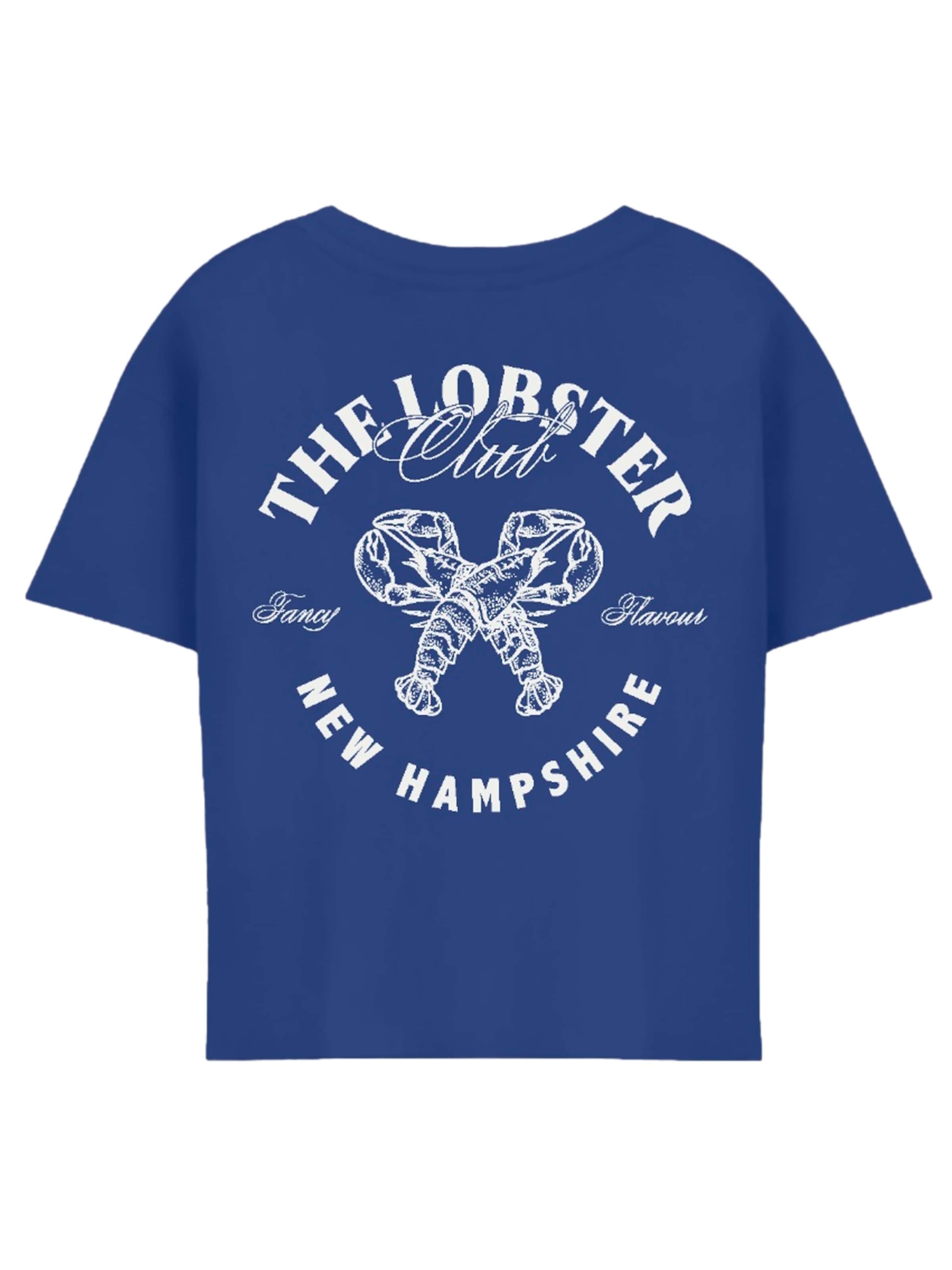 ONLY GIRLS Shirt 'Dina Life' in Blauw