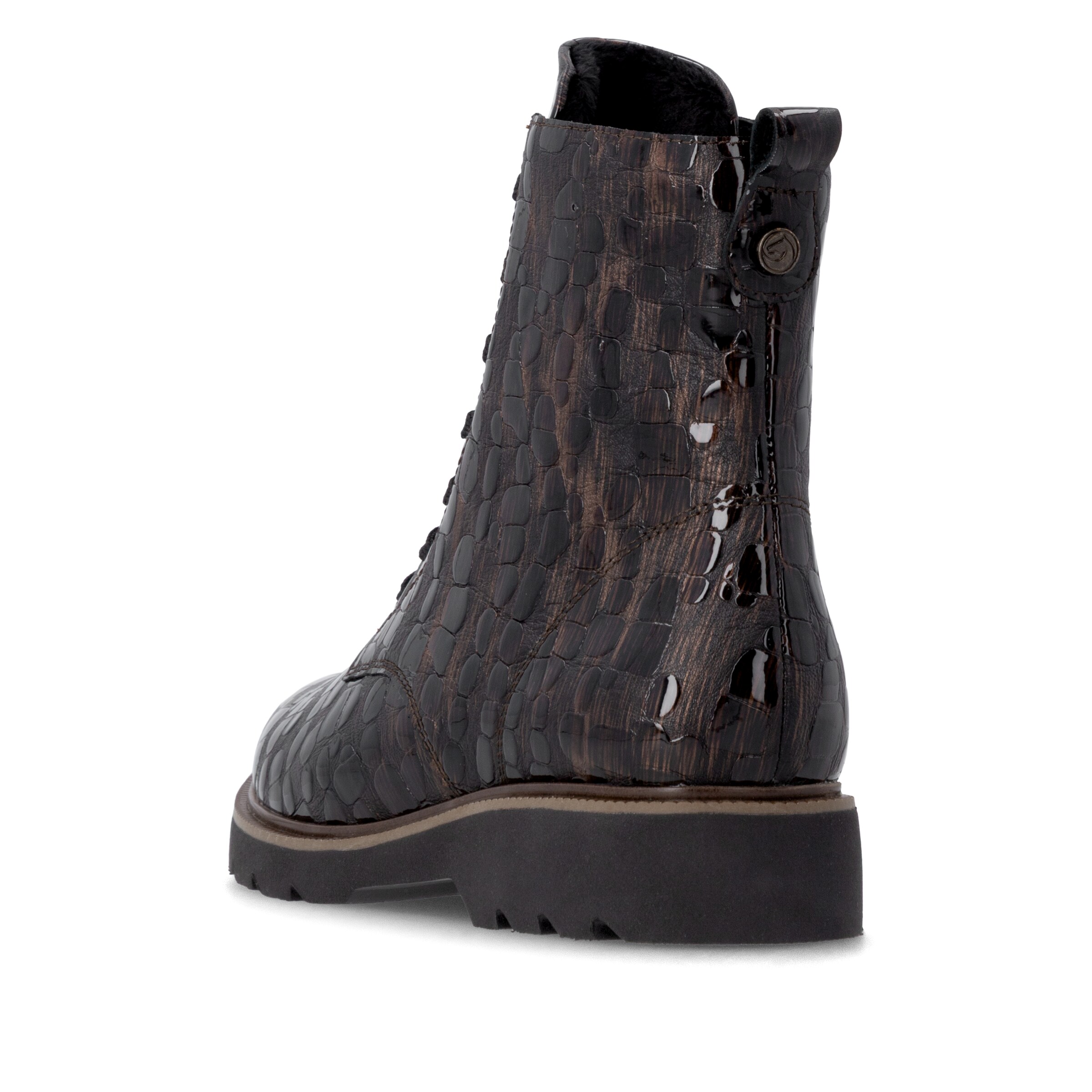 Bottines à lacets 'D3S72' REMONTE en marron