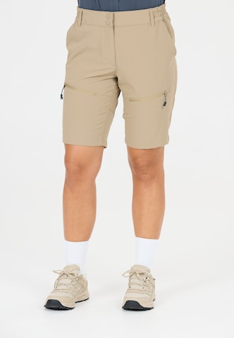 Whistler Regular Outdoorshorts 'Avatar' in Beige: Vorderseite