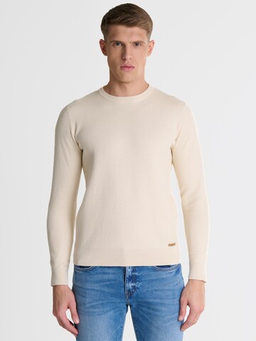 Pull-over 'REYLON' BIG STAR en beige : devant