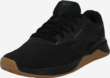 juoda Reebok Sportiniai batai 'NANO X4': priekis