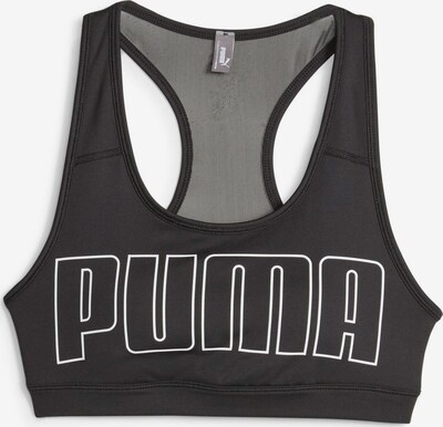 PUMA Sporttop '4Keeps' in de kleur Zwart / Wit, Productweergave
