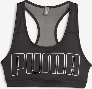 PUMA Bralette Sports Top '4Keeps' in Black: front