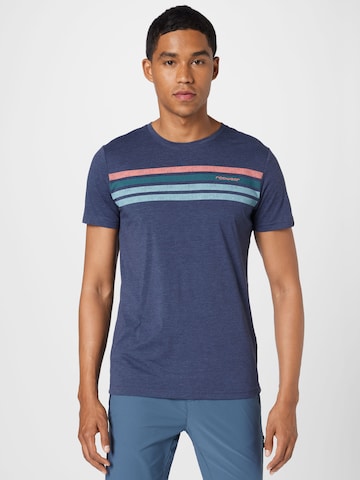 Ragwear Shirt 'HAKE' in Blue: front