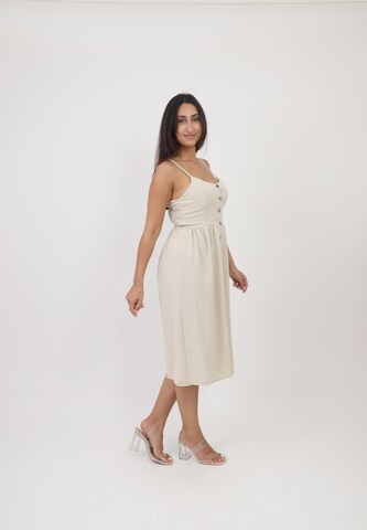 Elara Sommerkjole i beige