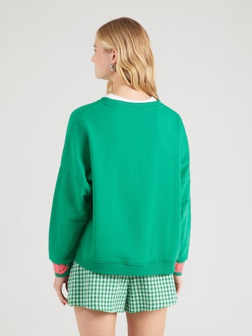 Felpa 'Namasté' di miss goodlife in verde