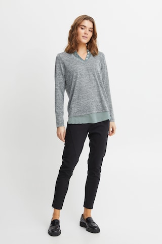 Fransa Sweater 'REXAN' in Grey