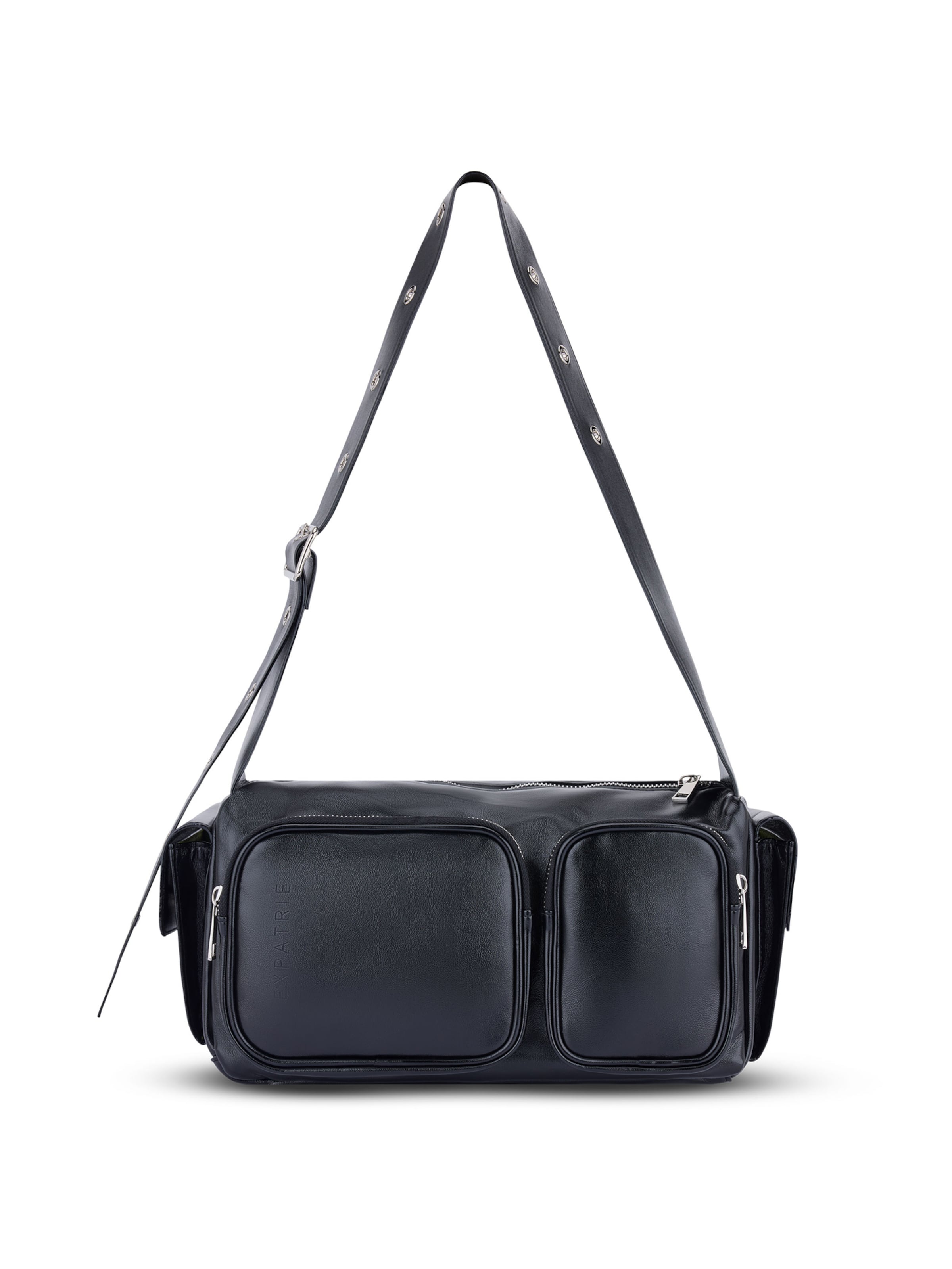 Expatrié Τσάντα ώμου 'Stella' σε μαύρο: μπροστά