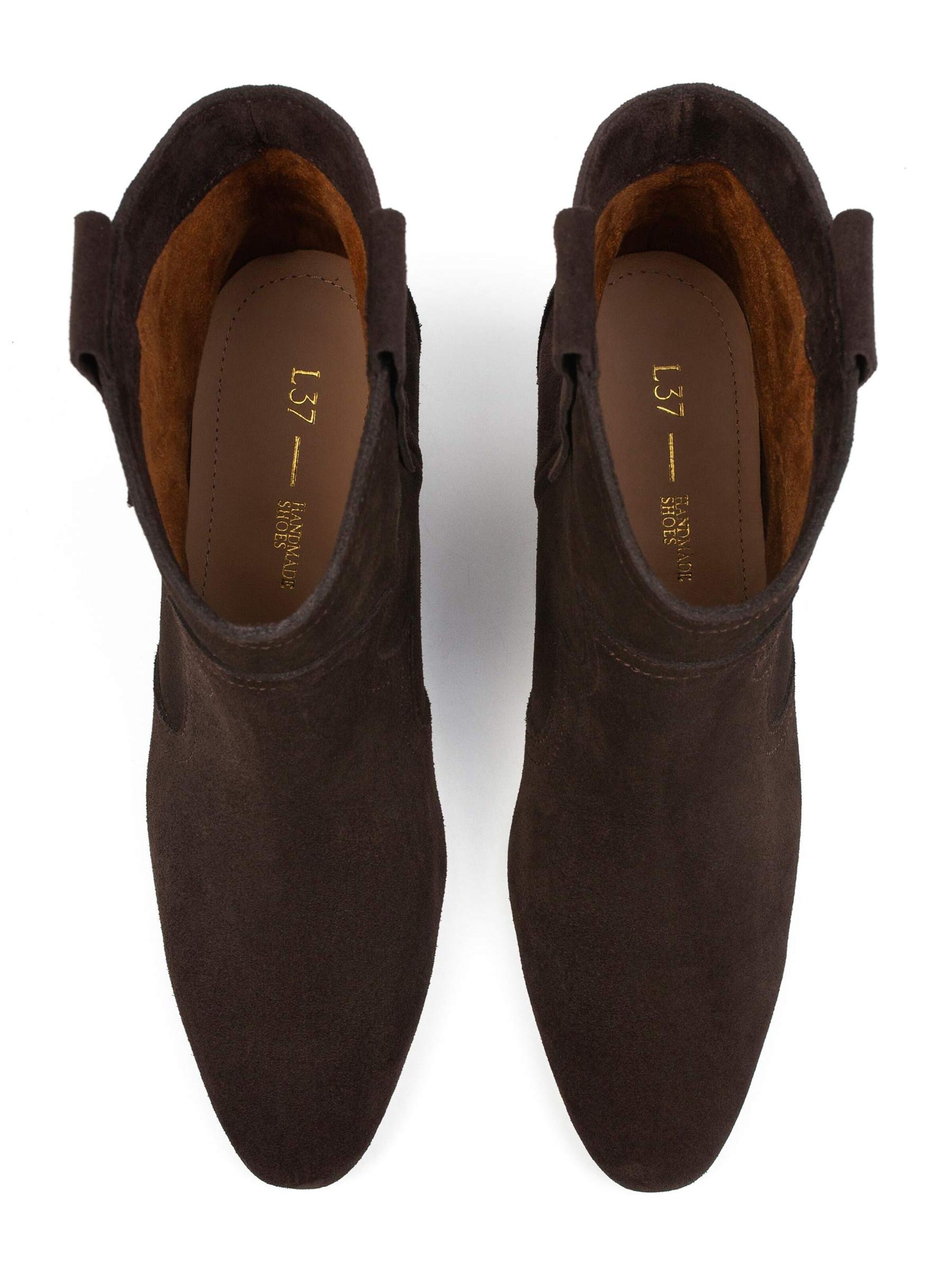 Bottines 'TEXAS WIND' L37 HANDMADE SHOES en marron