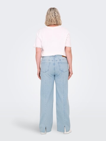 ONLY Carmakoma regular Jeans 'CARWilly' i blå