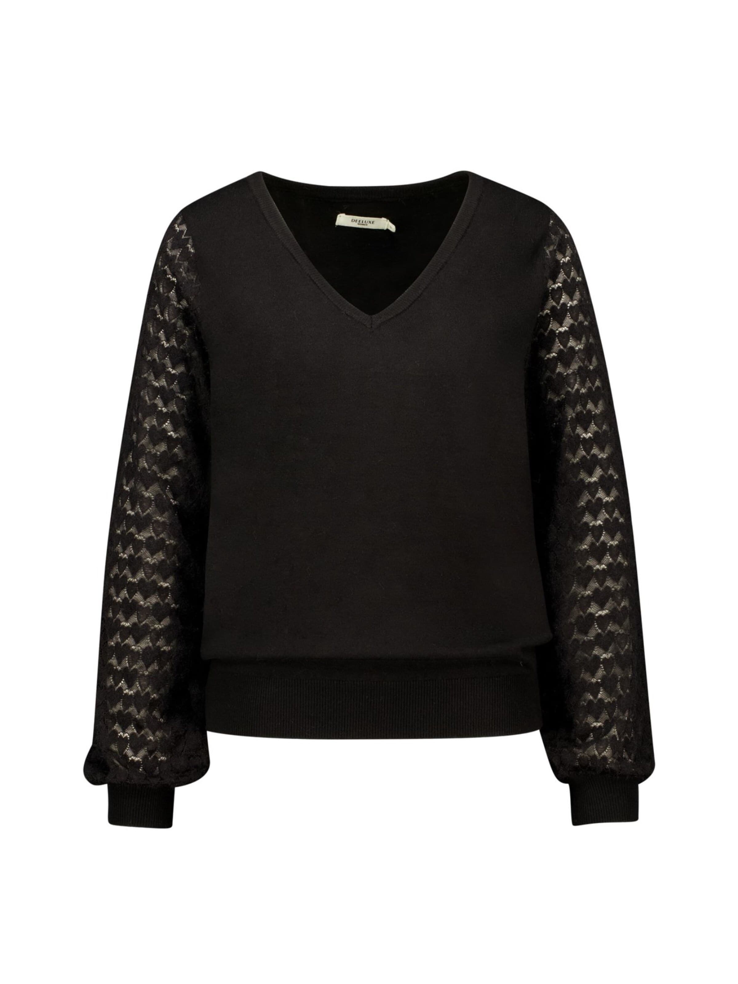 Pull-over Deeluxe en noir : devant