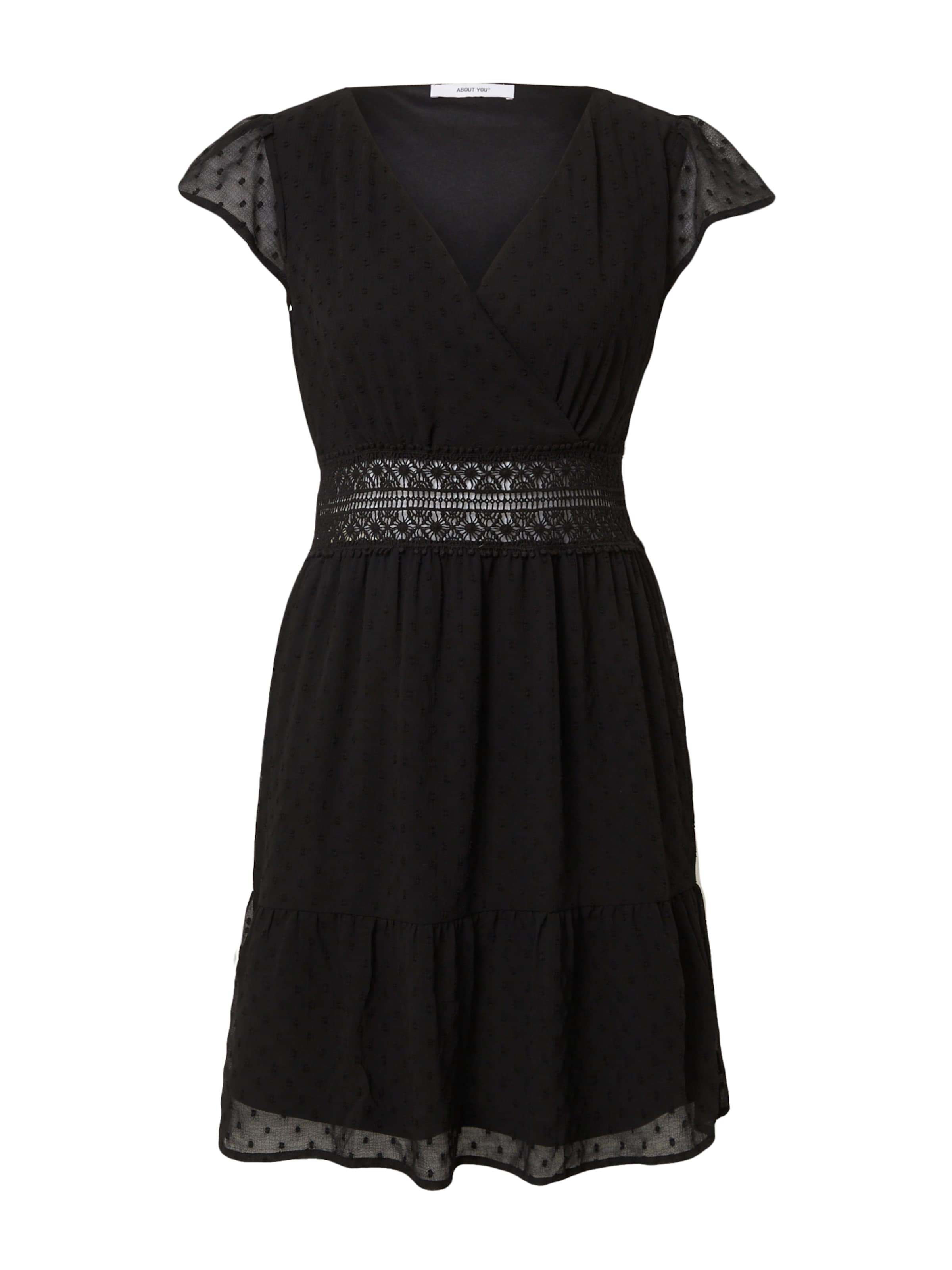 Robe 'Taira' ABOUT YOU en noir : devant