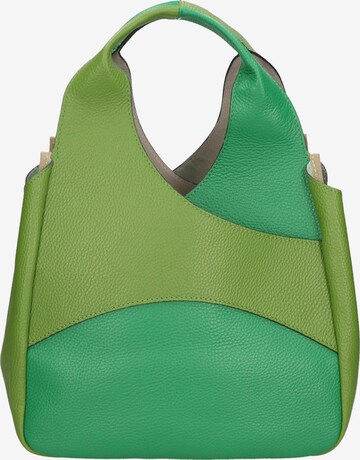 Borsa a mano di Gave Lux in verde: frontale