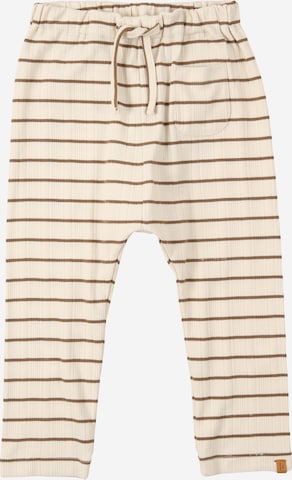 Lil'Atelier Loosefit Housut 'NBMKaby' värissä beige: etupuoli