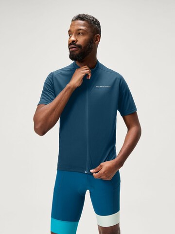 ENDURA Performance Shirt 'Loop' in Blue: front