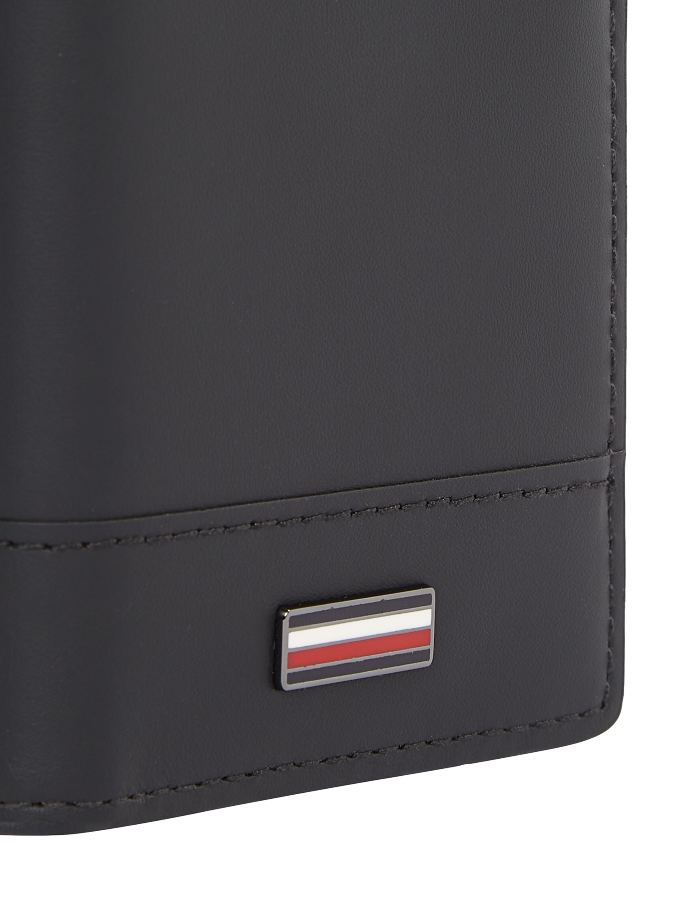 TOMMY HILFIGER Portemonnaie in Schwarz