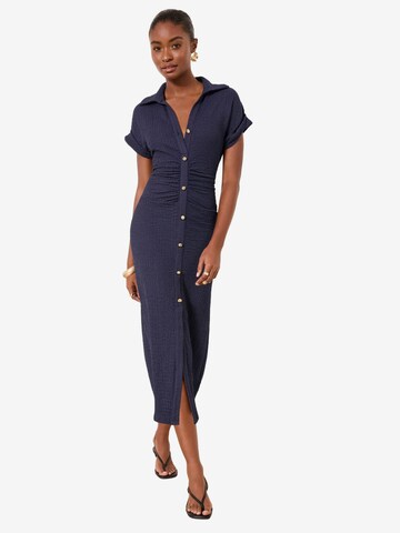 Abito camicia di Lipsy in blu: frontale