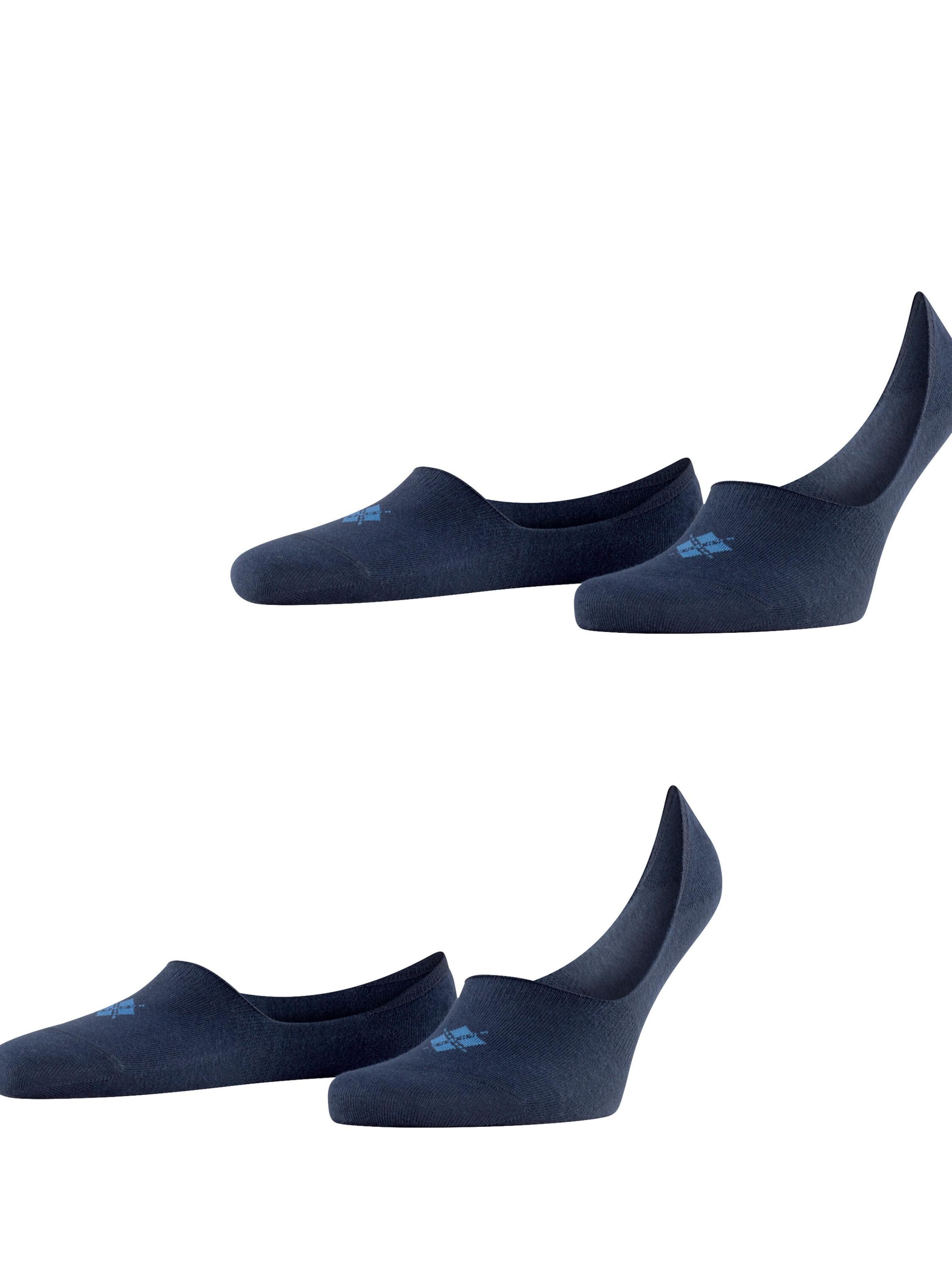 BURLINGTON Füßlinge 'Everyday 2-Pack'‌‌‌‌‌‌‌‌‌‌ in Blau: Vorderseite