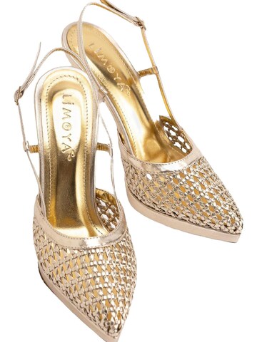 Limoya Slingback Pumps 'Damen-Absätze' in Gold