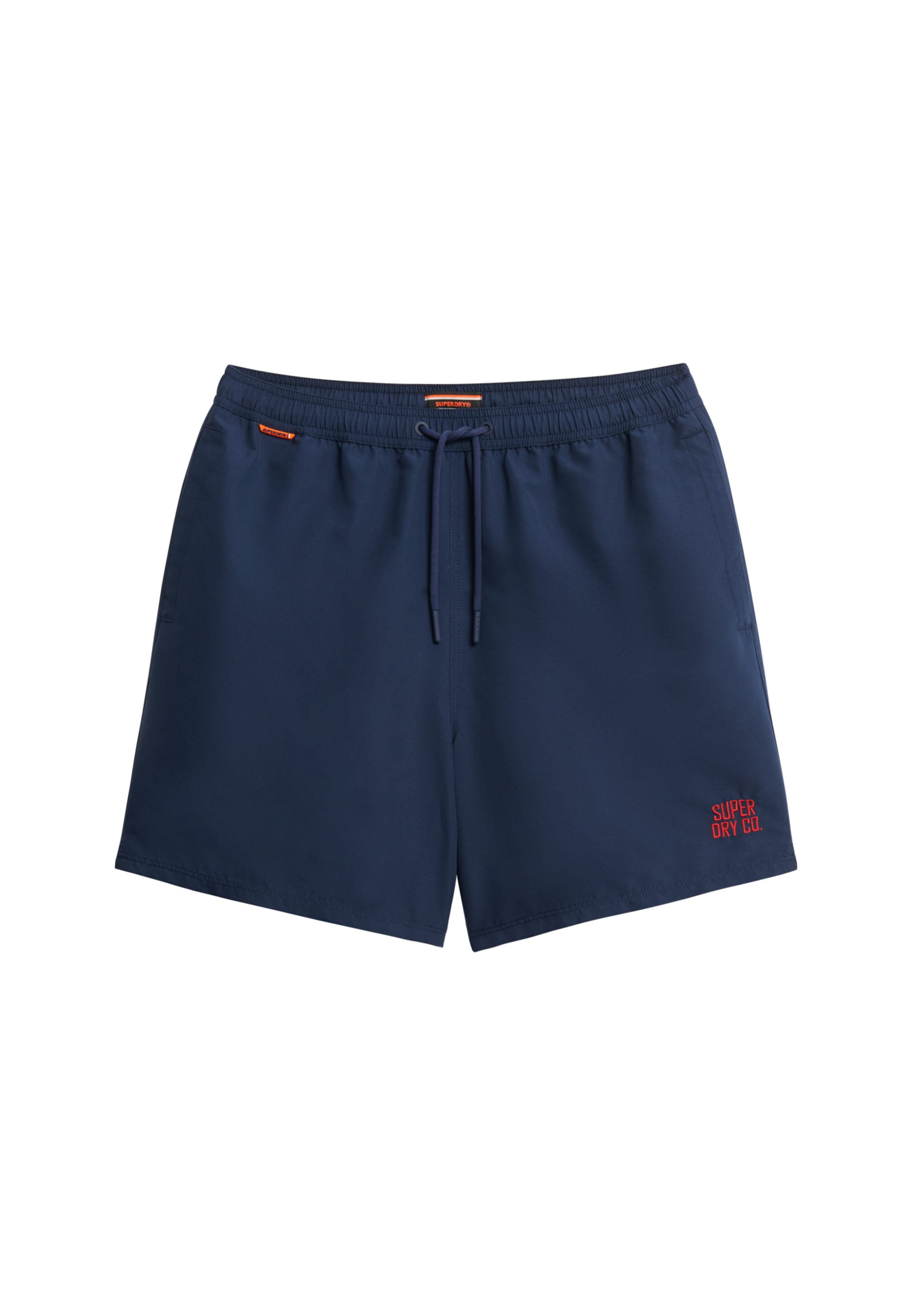 Superdry Zwemshorts 'Essential' in Blauw: voorkant