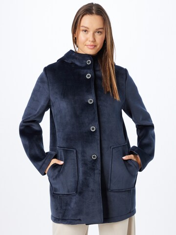 Amber & June Between-season jacket in Blue: front