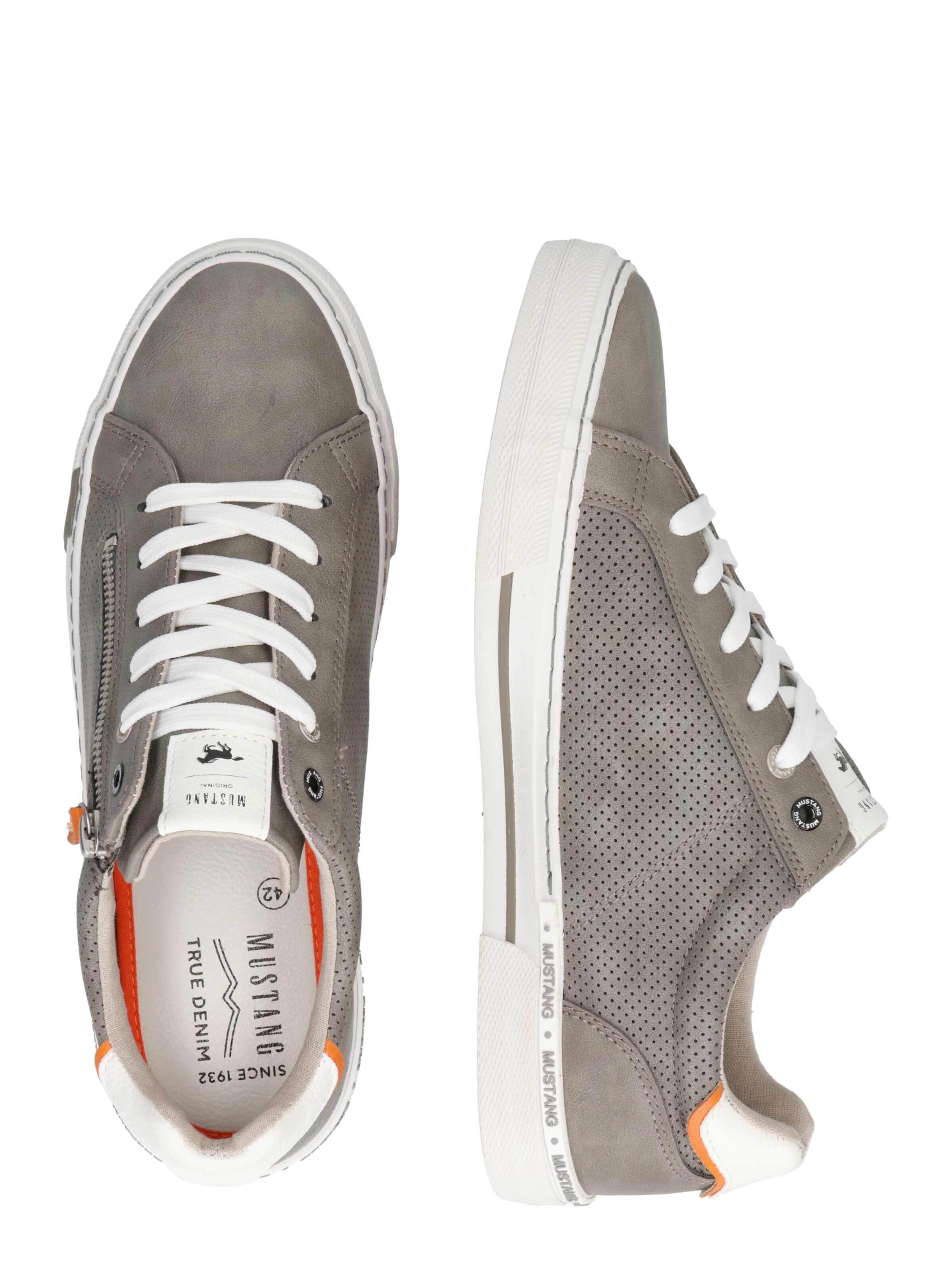 MUSTANG Platform trainers in Grey