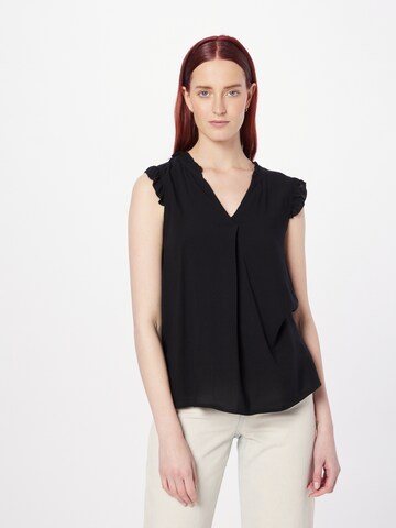 Sublevel Blouse in Zwart: voorkant