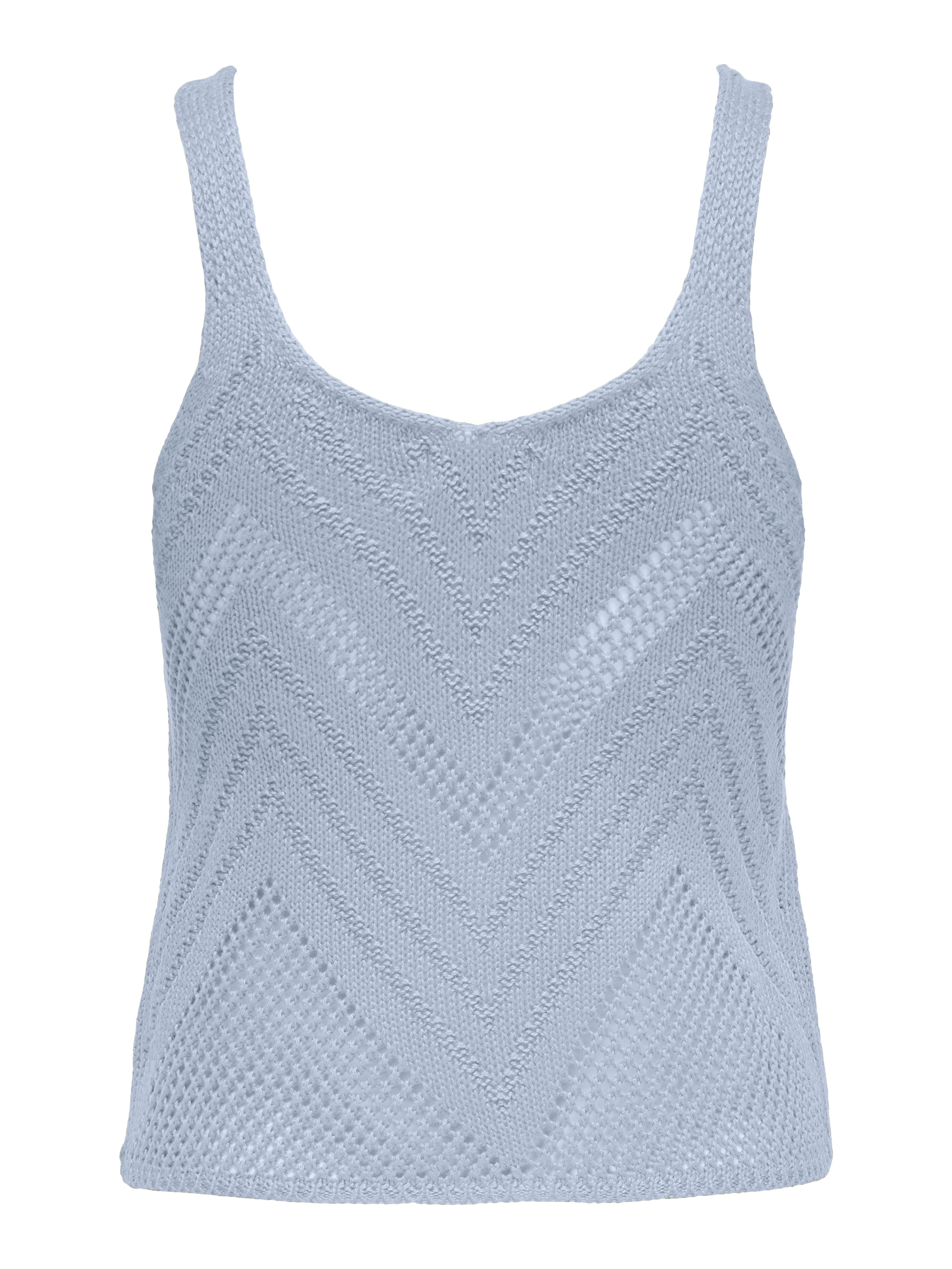 JDY Knitted top 'JDYSUN' in Blue