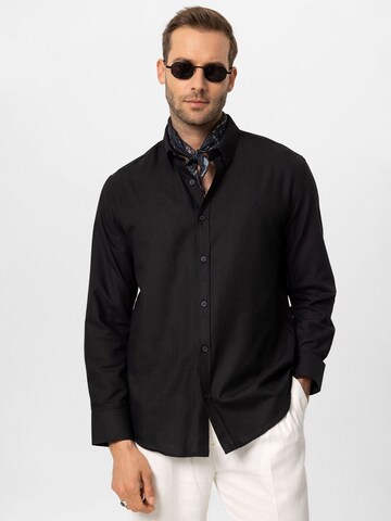 Coupe regular Chemise Antioch en bleu