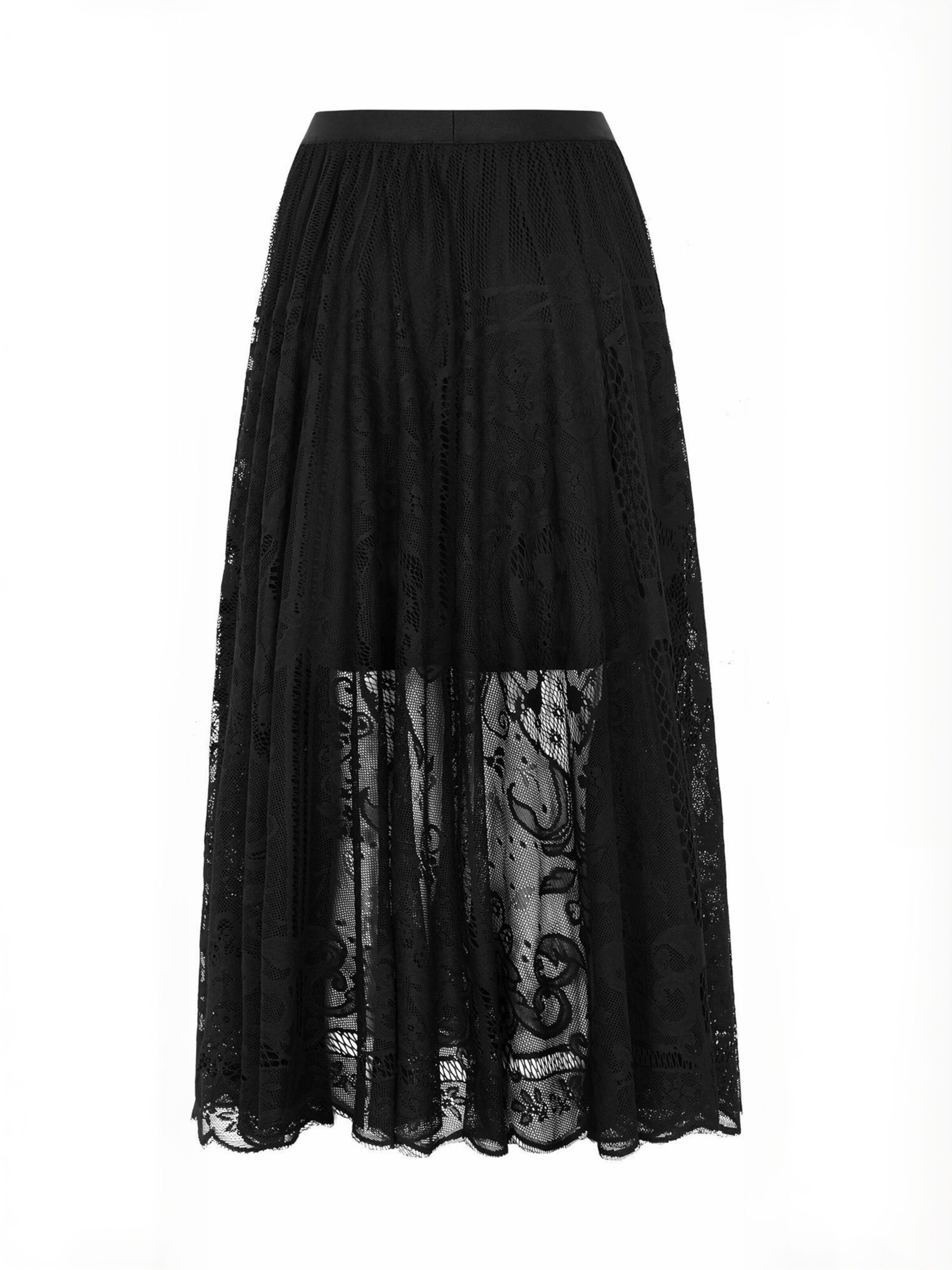 Soft Rebels - Falda ' SRZarian ' en negro: atrás