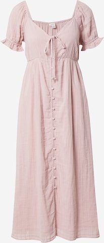 Robe-chemise American Eagle en rose : devant