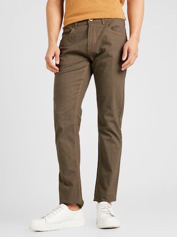 BLEND Slim fit Chino Pants in Brown: front