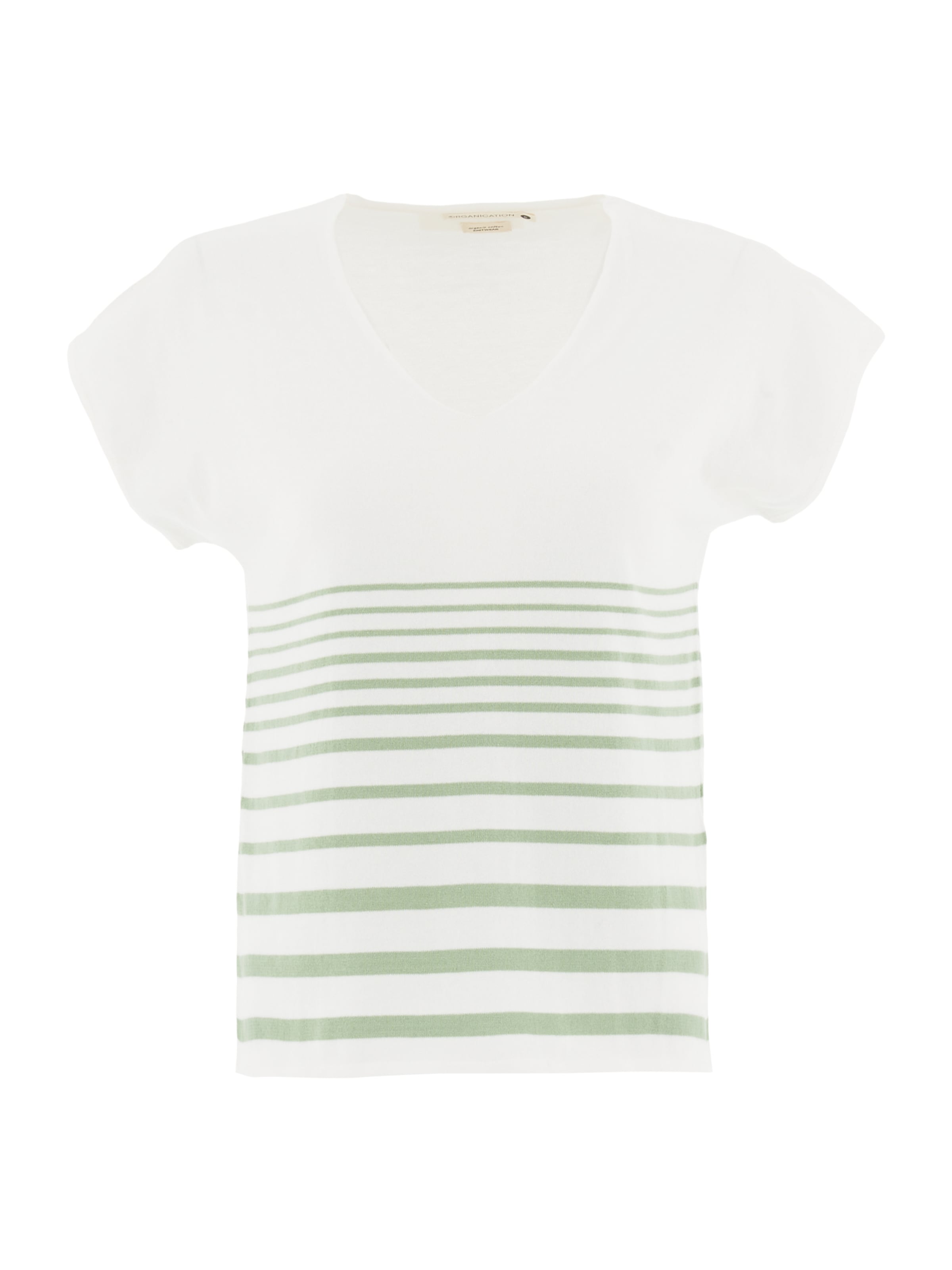 Organication Sweater in White: front