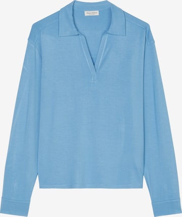 Marc O'Polo Shirt in Blauw: voorkant