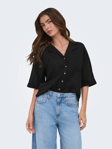 ONLY Blouse 'ONLTOKYO' in Zwart: voorkant