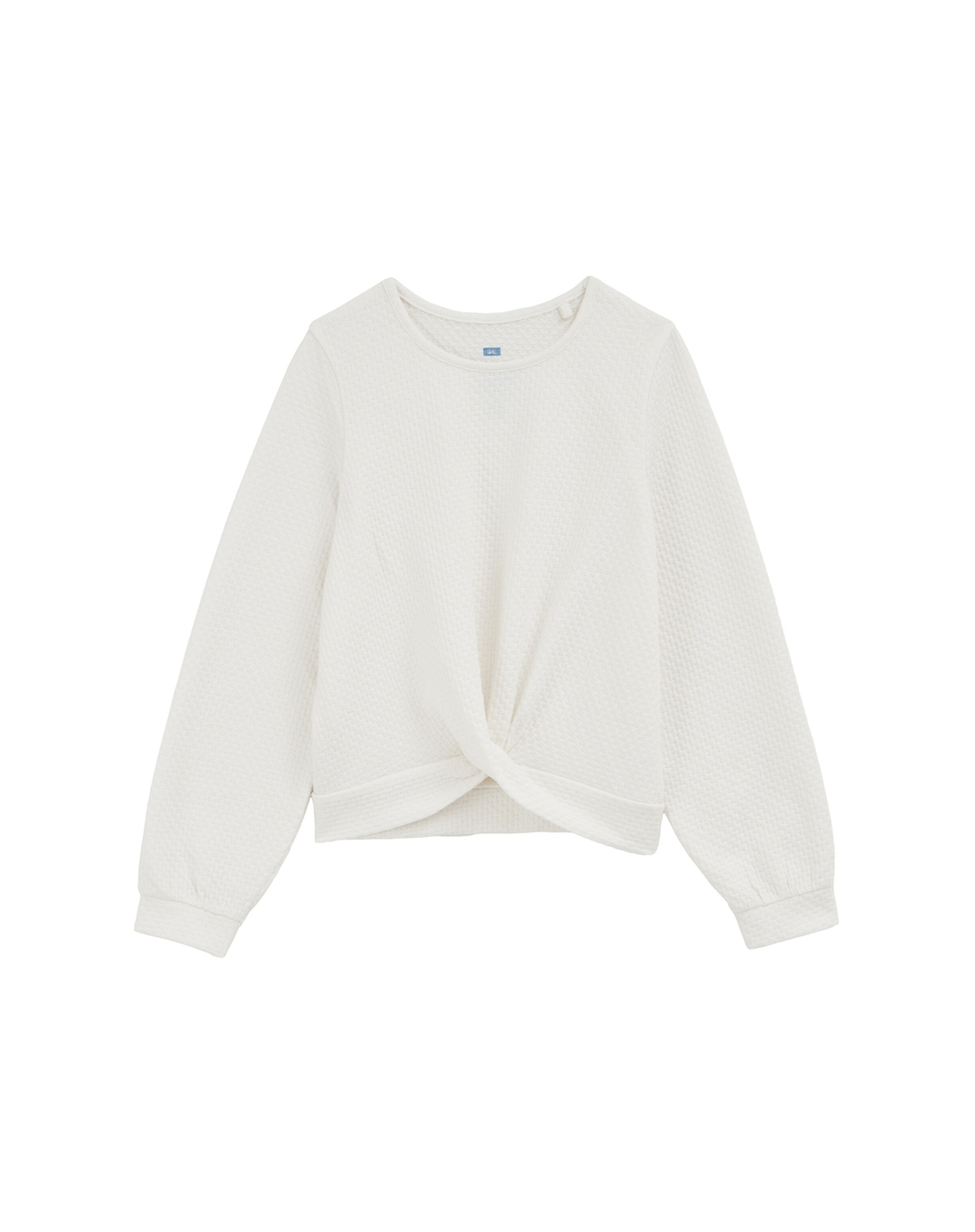 T-Shirt WE Fashion en blanc : devant