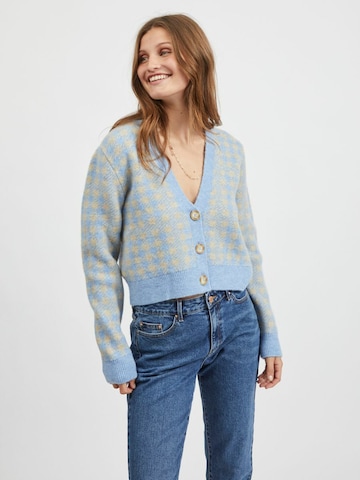 VILA Knit Cardigan in Blue