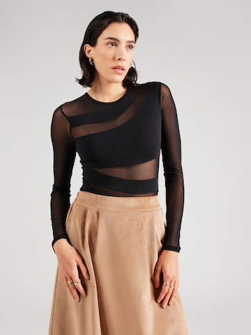 ABOUT YOU Shirtbody 'Rylan' in Schwarz: Vorderseite