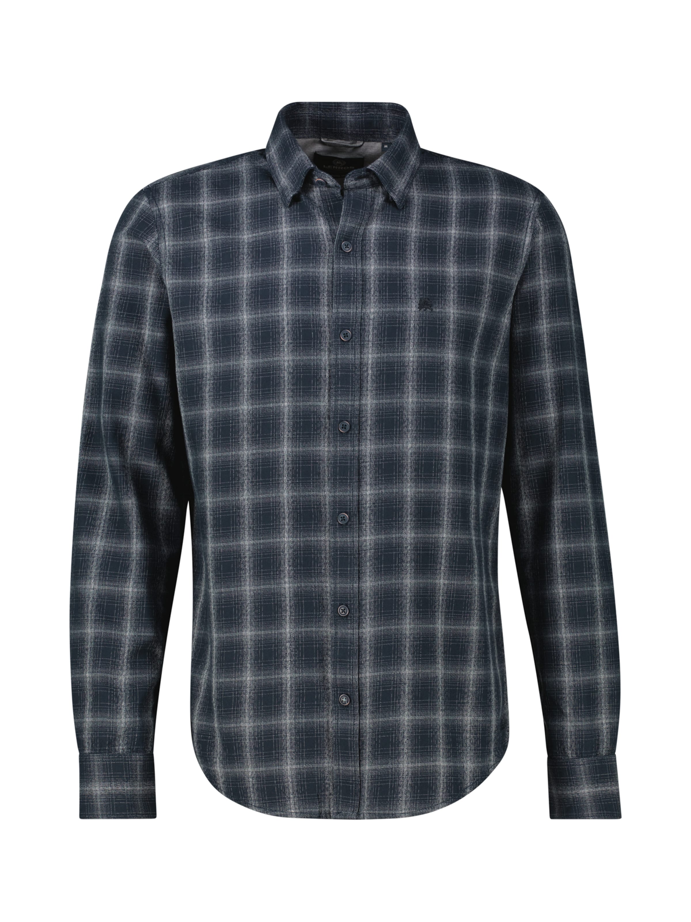 LERROS Regular fit Button Up Shirt in Blue: front