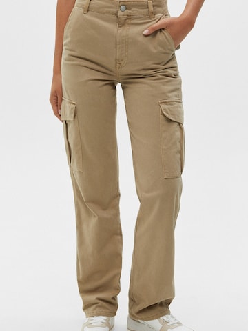 regular Jeans cargo di Pull&Bear in beige