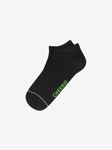 CHEERIO* Socks 'SNEAKER PAL' in Black: front