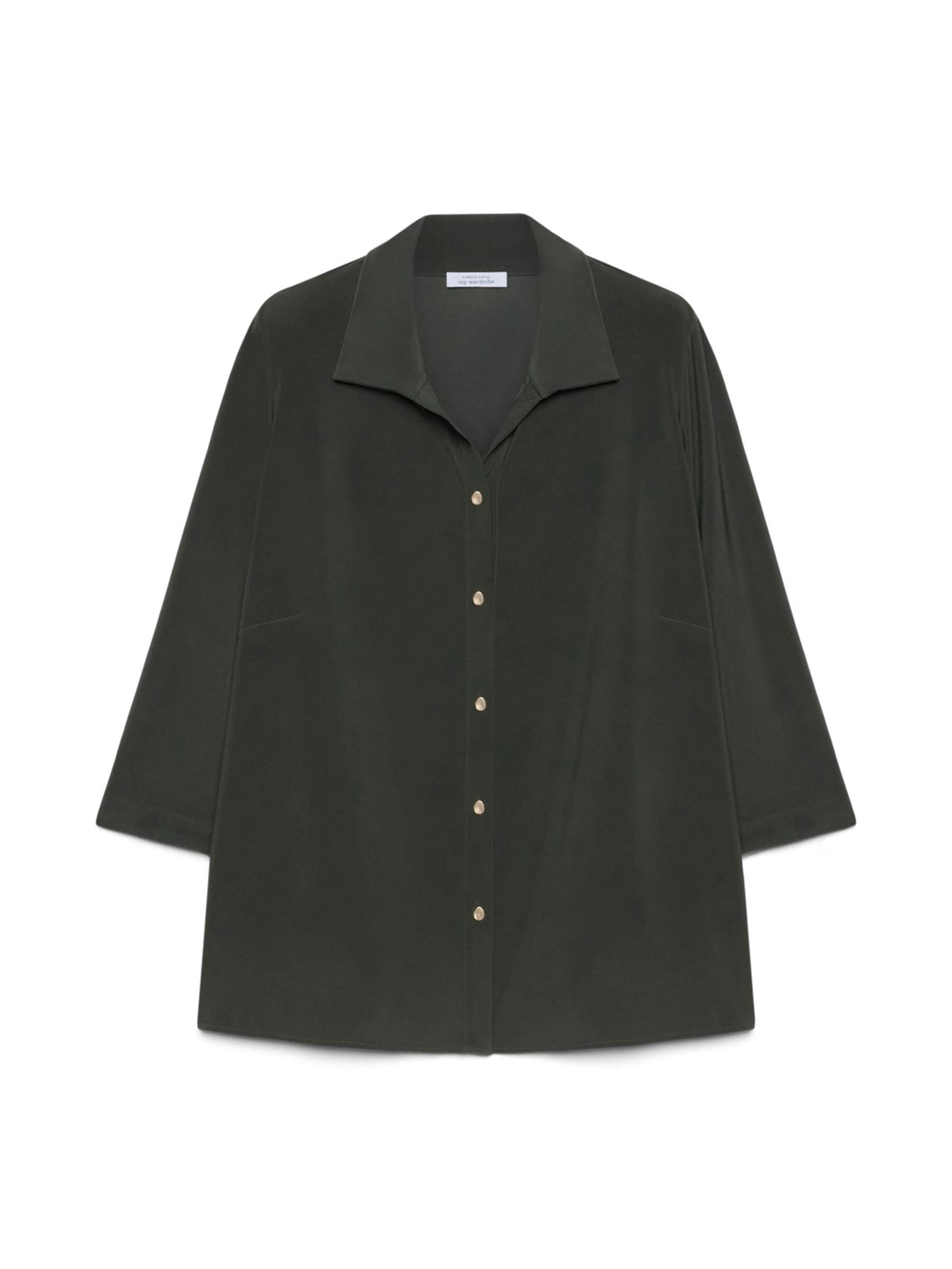 Fiorella Rubino Shirt in Groen: voorkant