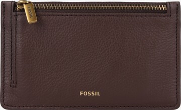 Porte-clés 'Logan' FOSSIL en marron : devant